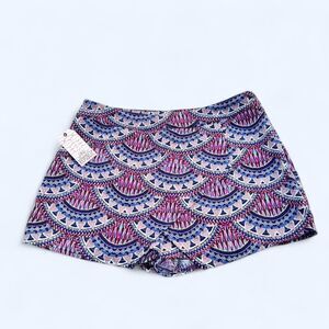 Pink Republic Juniors Small Multi-Colored Skorts With Side Zipper NWT